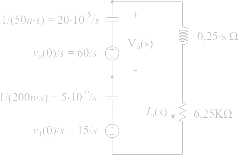 Circuito equivalente — Item a)